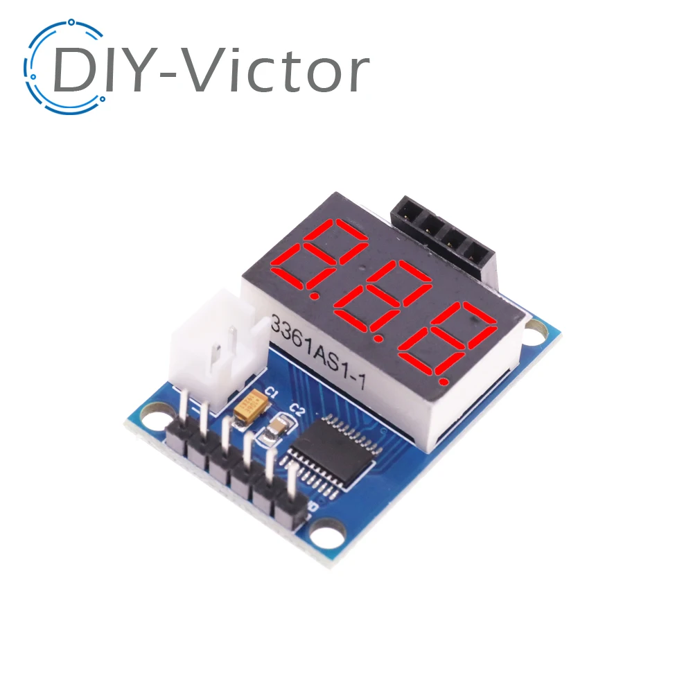 HC-SR04P Diymore/SR04 czujnik ultradźwiękowy HC-SR04 pomiaru czujnik odległości moduł wyświetlacza LED dla robota Arduino