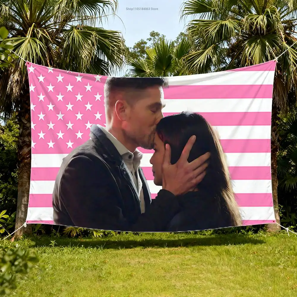 Lucy Chen Tim Bradford Flag Tapestry Banner For Bedroom Outdoor Living Room Restaurant Bar Wall Decor Party - Image 5