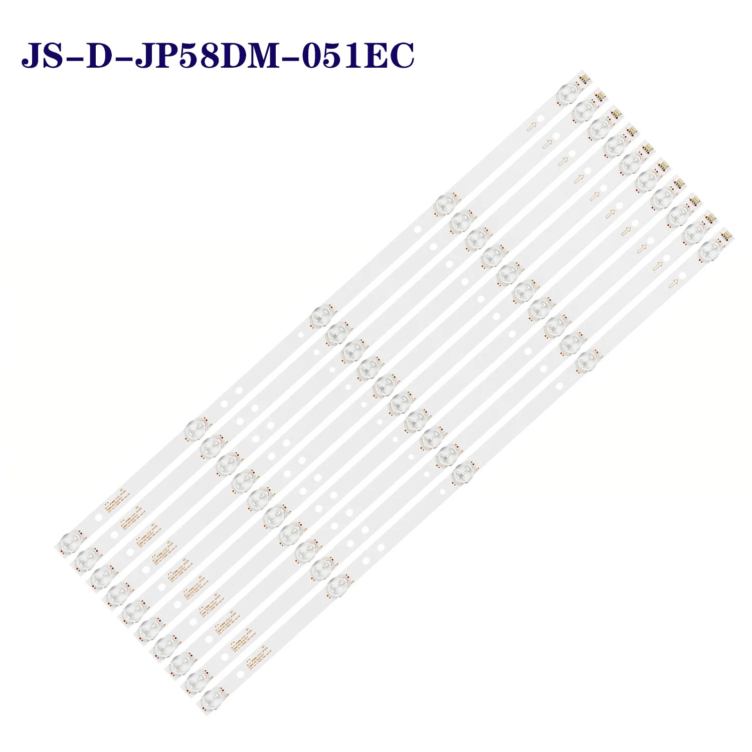 

575mm LED Backlight strip 5 Lamp for E58DM1000/3030-5S1P K58DLJ10VS JS-D-JP58DM-051EC (81225) E58DM100