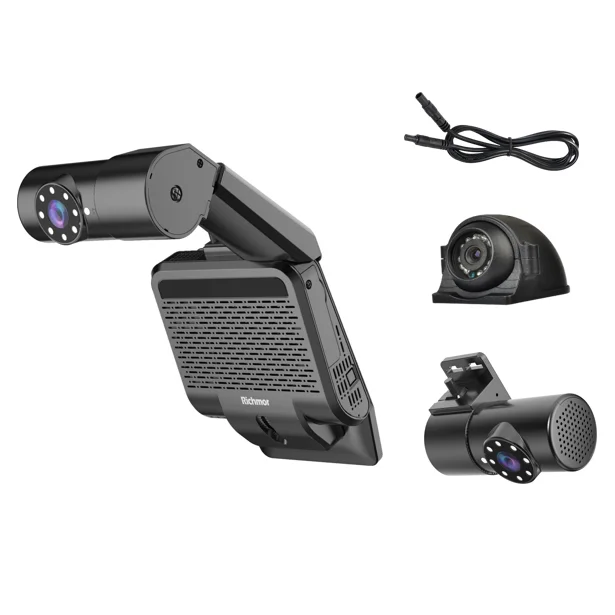 1- 5 ערוצים AI Dashcam מערכת רכב GPS 4G