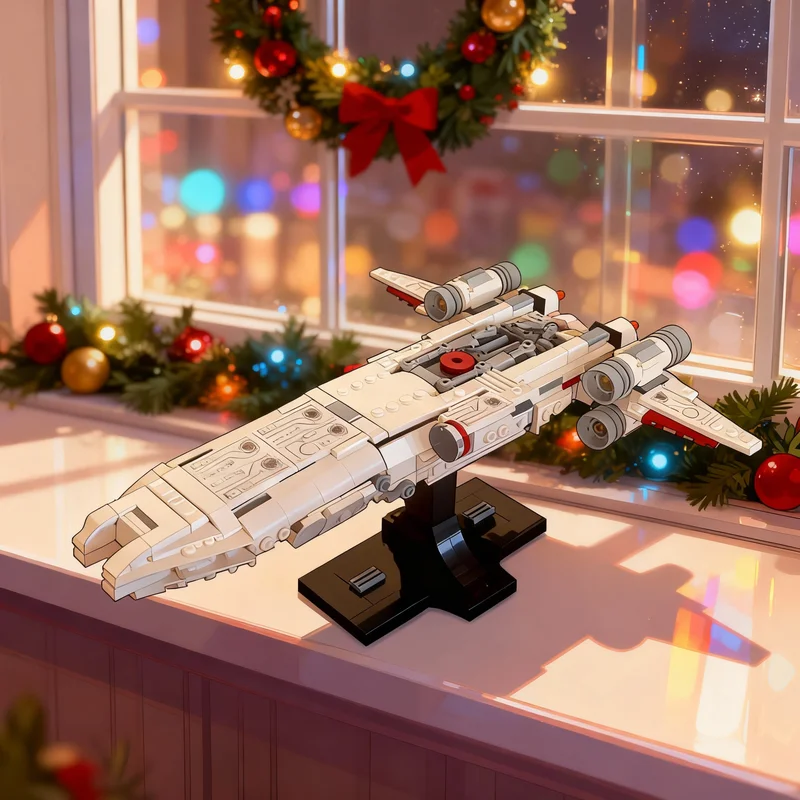 

508 деталей MOC Star Battle Original Onyx Cinder, конструктор, архитектурная модель, подарки на Рождество, кирпичики для детей