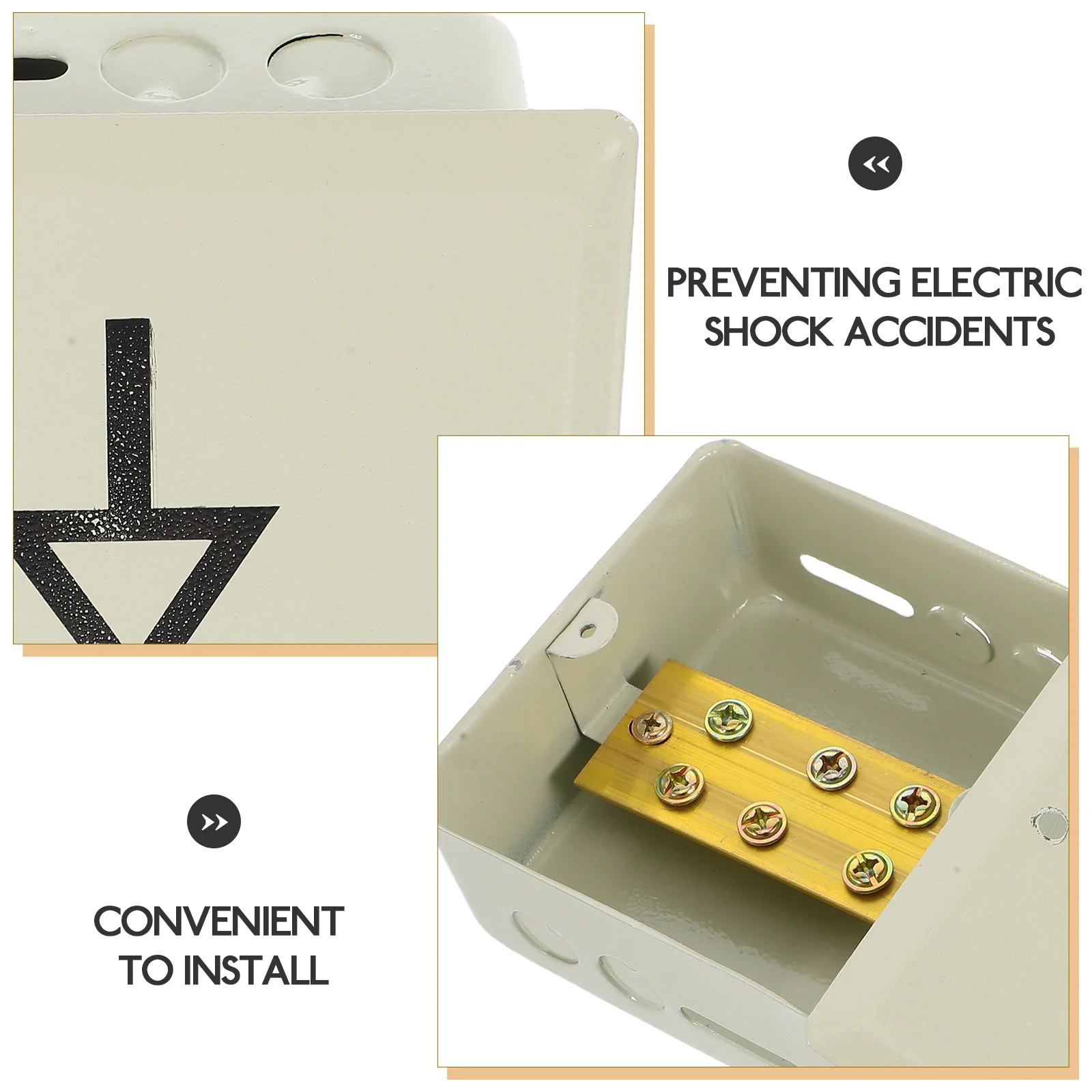 Terminal 116 Type Copper Bar Multifunctional Large Capacity Indoor Breaker Panel Cover Distribution Protection Box
