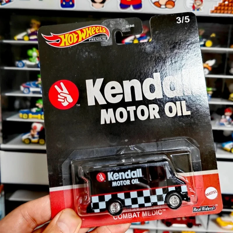 Hot Wheels-Juego de aceite de motor de cultura automotriz, cultura Popular, Castrol Volkswagen T1 Datsun, camioneta, modelo de coche de aleación, juguetes, regalos para niños