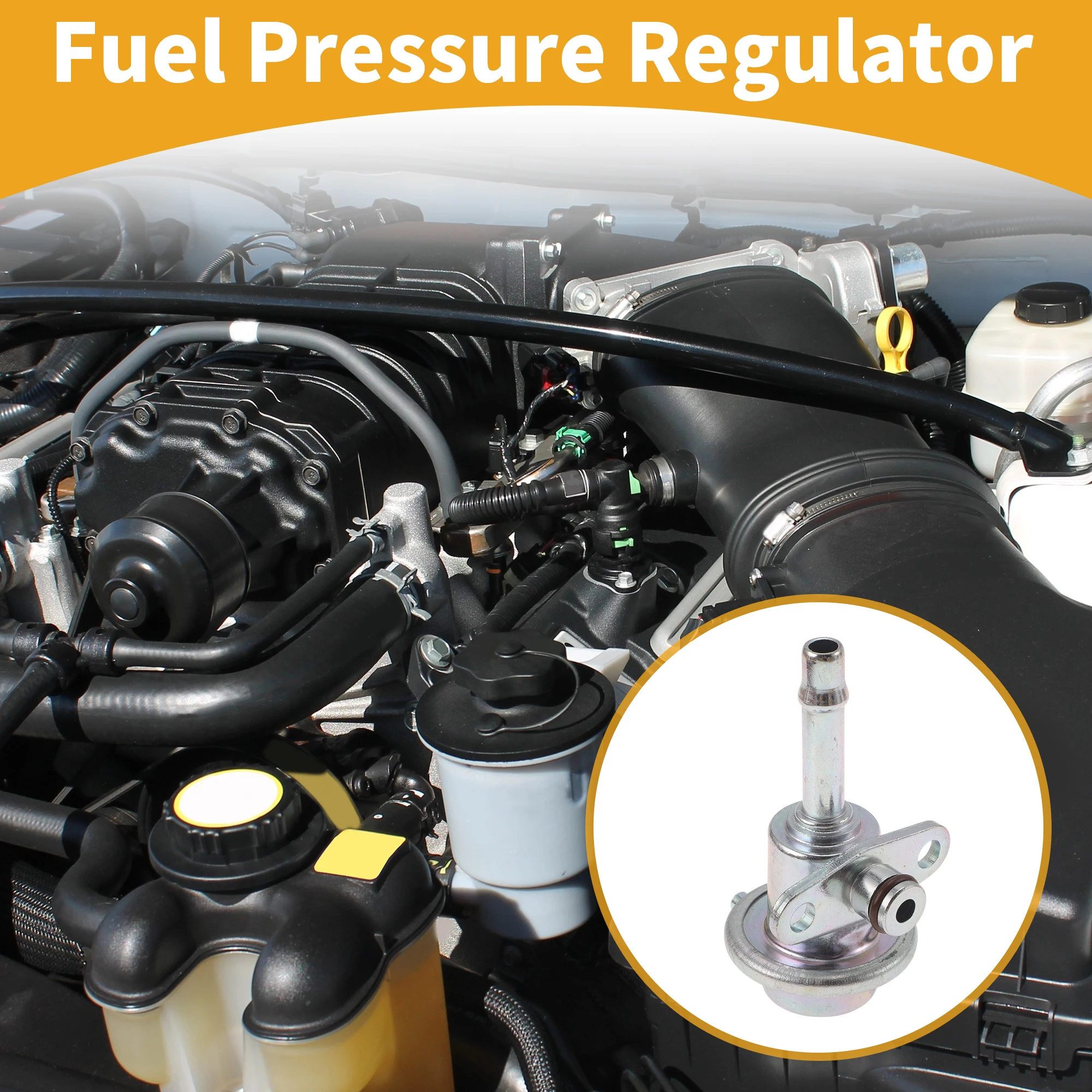 UXCELL Fuel Pressure Regulator Fuel Pump Regulator No.412202070R for Subru Legacy 91-94