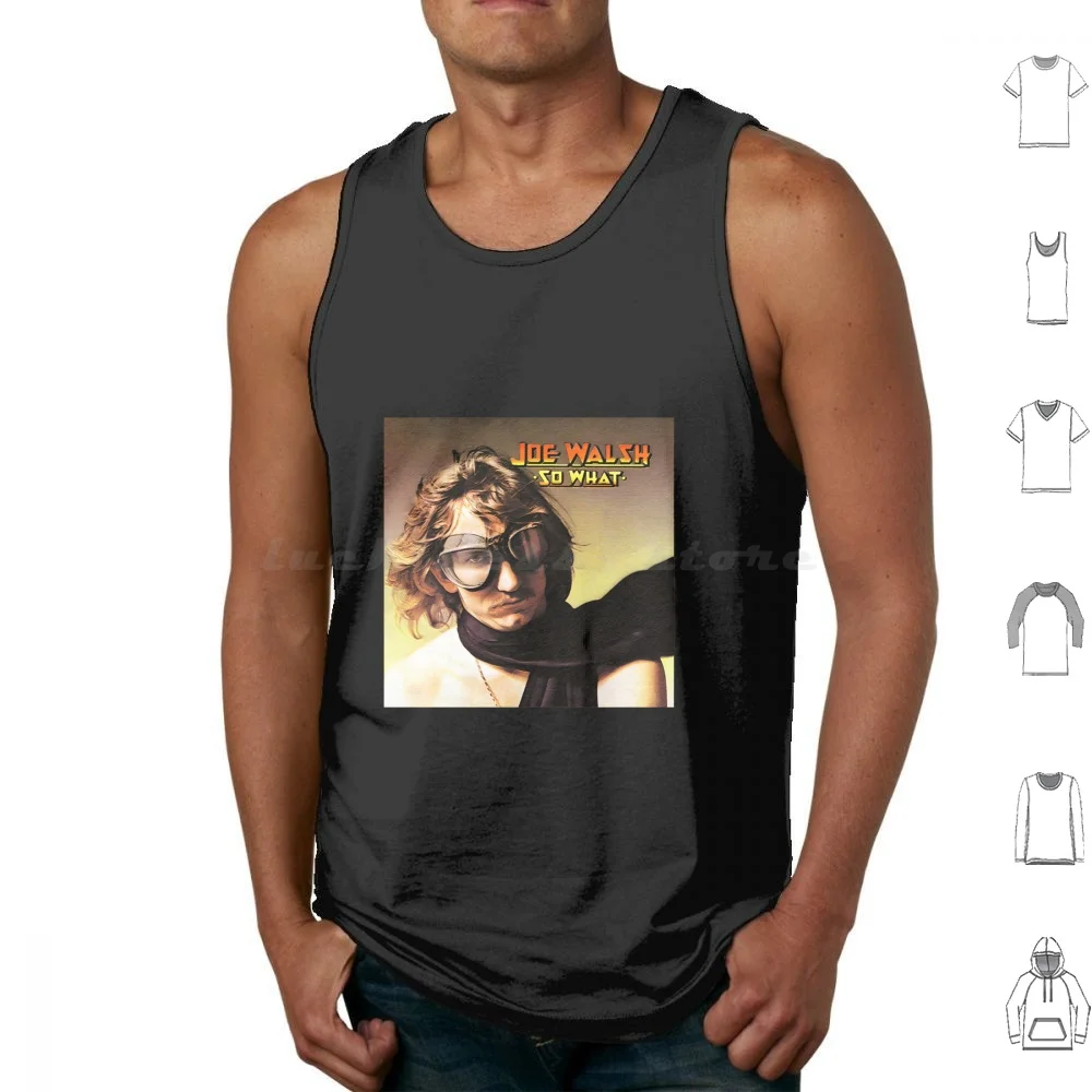 

So What Walsh Album Tank Tops Print Cotton Joe Walsh So What Album