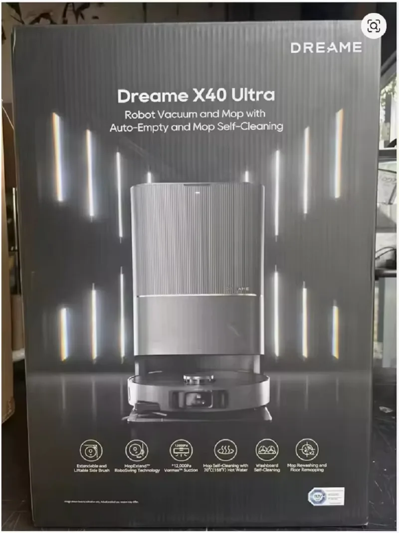 

HOT SALES FOR Dreame X40 Ultra Robotic Vacuum - with Removable & Liftable Mop, New Model