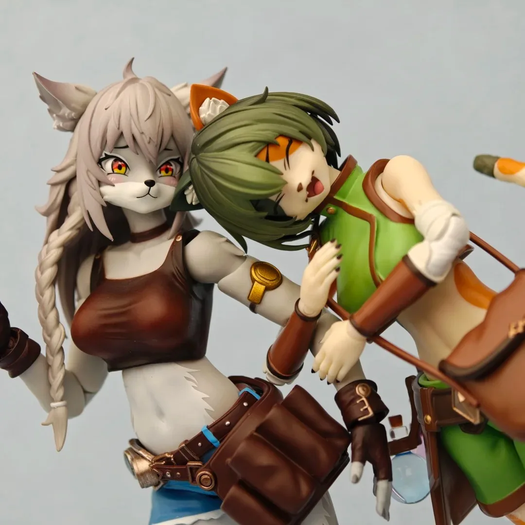 

In Stock LADoTOYS ERA-002 TONIA TIGRIS HERBAL IST Ver. Movability Model Toys 1/12 Cat Beautiful Girl MYSTIC LAND Furry Fandom