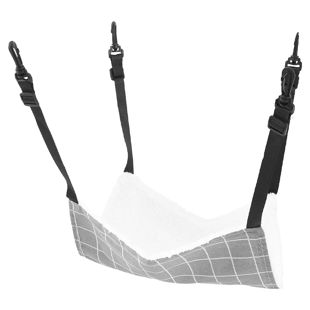 Cat Hammock Hanging Bed Soft Breathable Pet Sleeping Nest For Cage Indoor Outdoor Small Animals Easy Install Kitten Rat Hamster