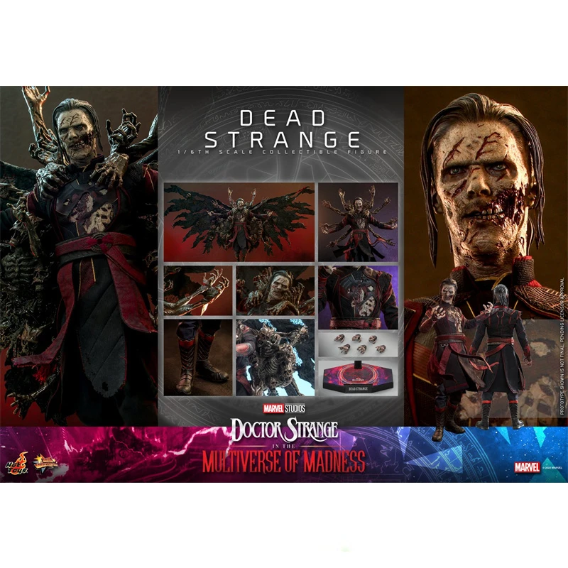 

In Stock HotToys MMS654 Dead Serange Doctor Strange 2 1/6 Animation Action Figure Toy Gift Model Collection Hobby