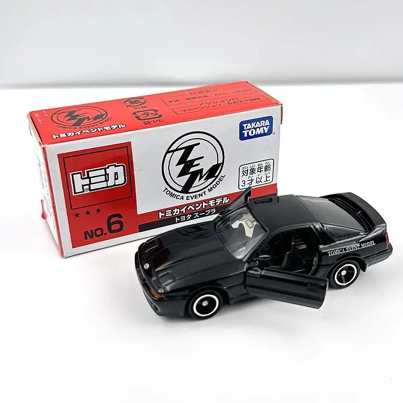 

Модель автомобиля TAKARA TOMY Toyota Supra, литая под давлением, ограниченная серия, No 6, коллекция игрушечных транспортных средств из сплава для мальчиков