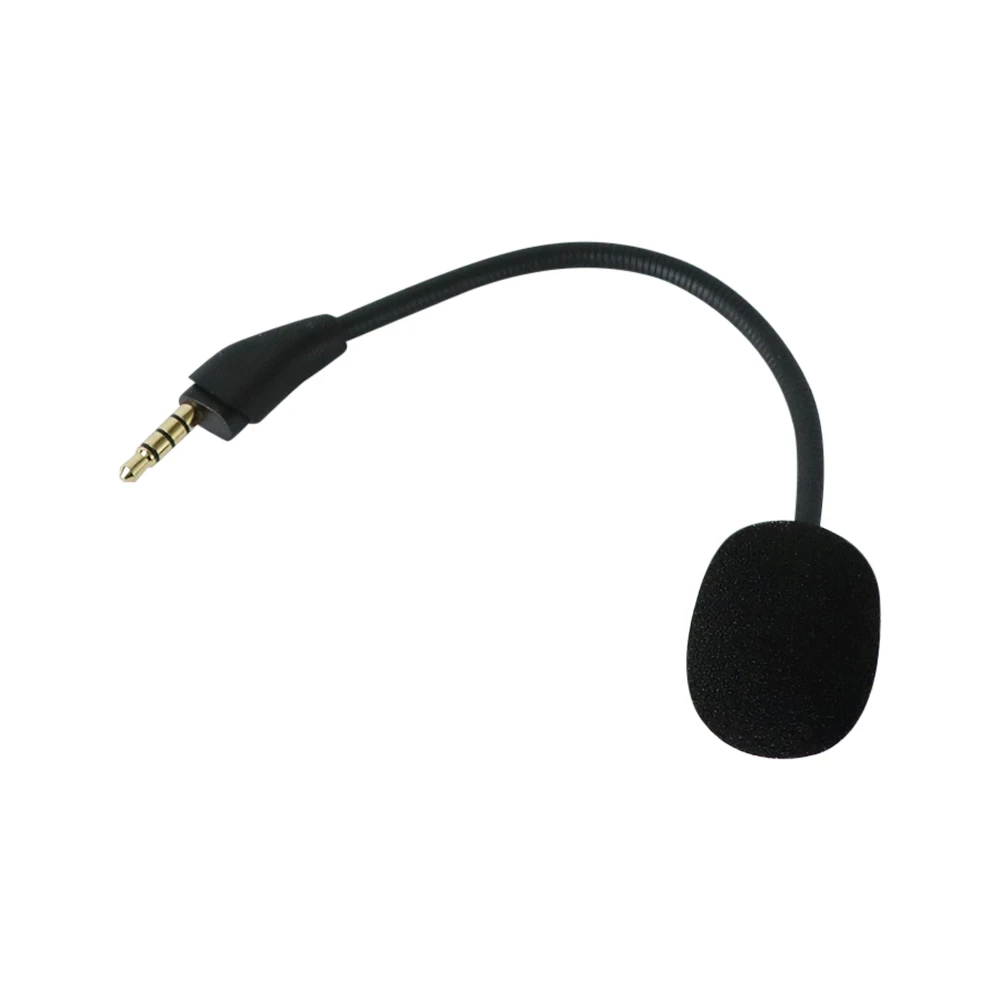 Micrófono de repuesto para auriculares de juego, Conector de 4 secciones, codo de 3,5mm, para Kingston Hyper X Cloud 3 III