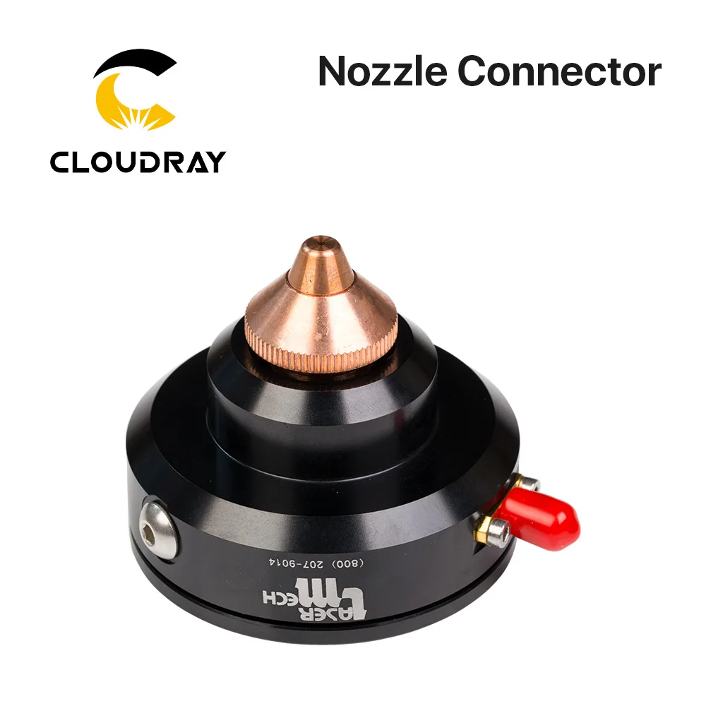 Cloudray Original Nozzle Connector for Lasermech Cutting Head Shielded Tip Sensor