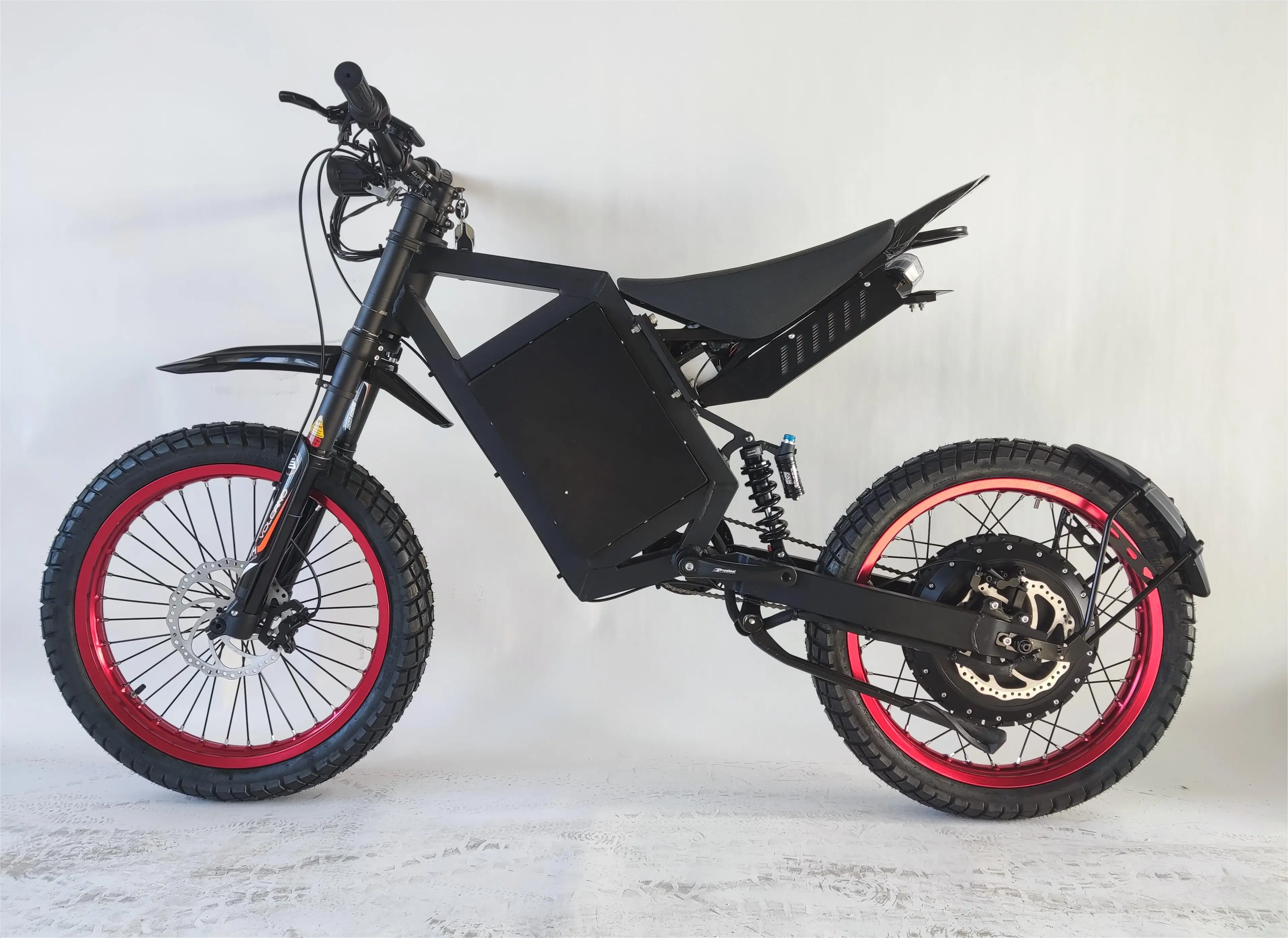 8000W Long Range Electric Bicycle 72V 40AH Off Road Electric Bike 19Inch Fat Tire Ebike