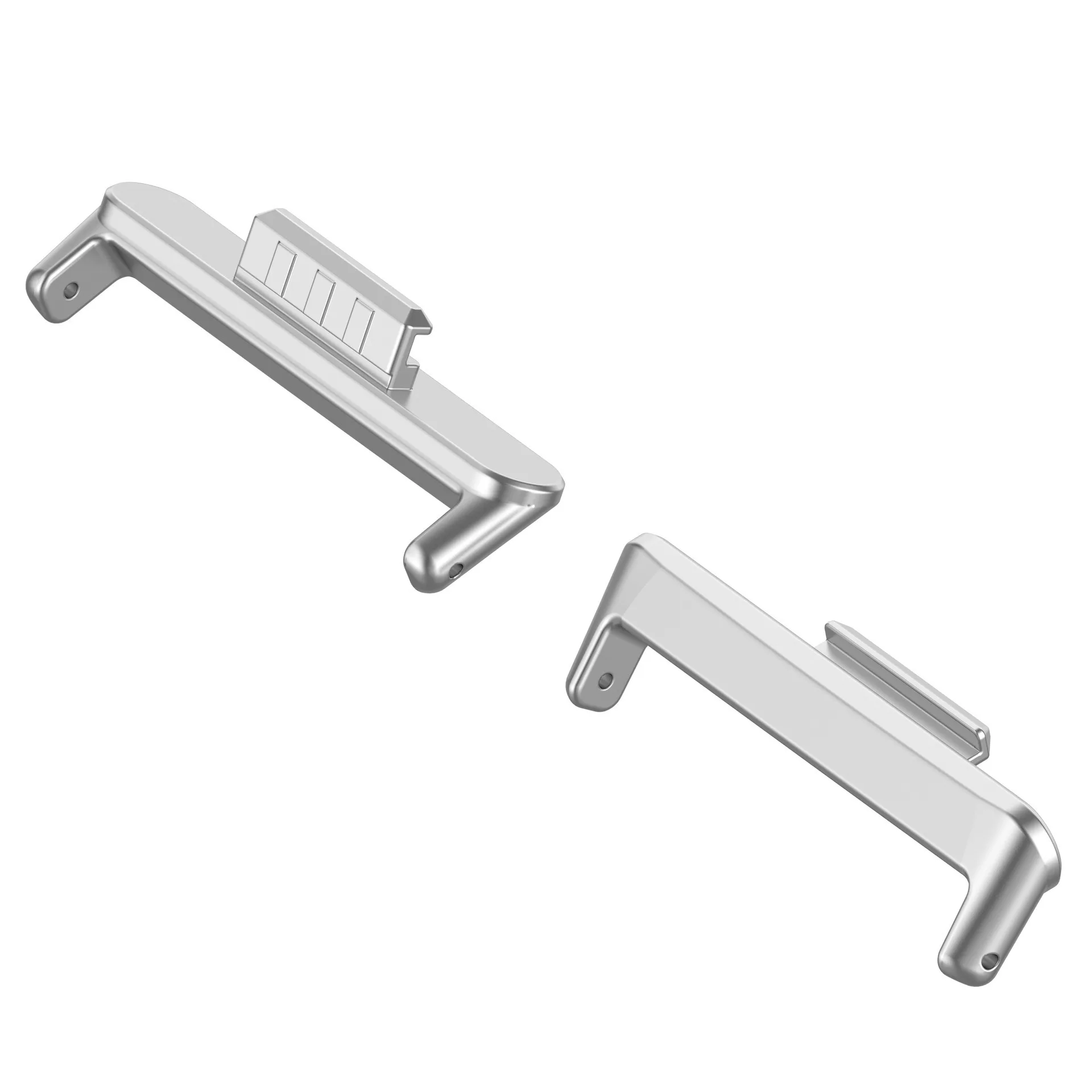 2 pcs 20mm Stainless Steel Connector For Huawei Fit 3 Watch Strap Metal Adapter Watch Accessories