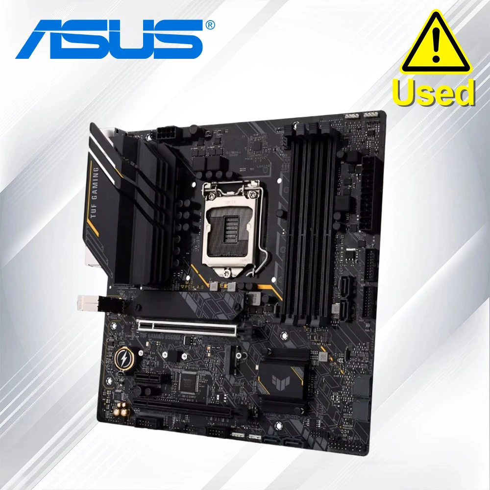 Placa-mãe Asus TUF GAMING B560M-E LGA 1200 DDR4 Micro ATX Mainboard