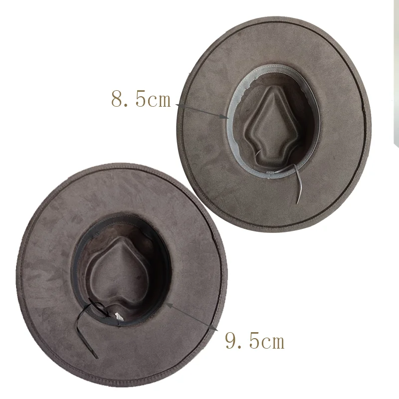 Arrow Symbol Suede Hat 2026 New Men Women Autumn Winter Felt Jazz Hats Classic Church Fedoras Chapeau Sombrero Mujer