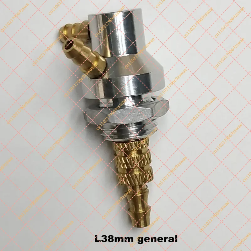 Aluminum Alloy One Way Filling Nozzle Anti-Leak Oil Pot for RC Gas Plane
