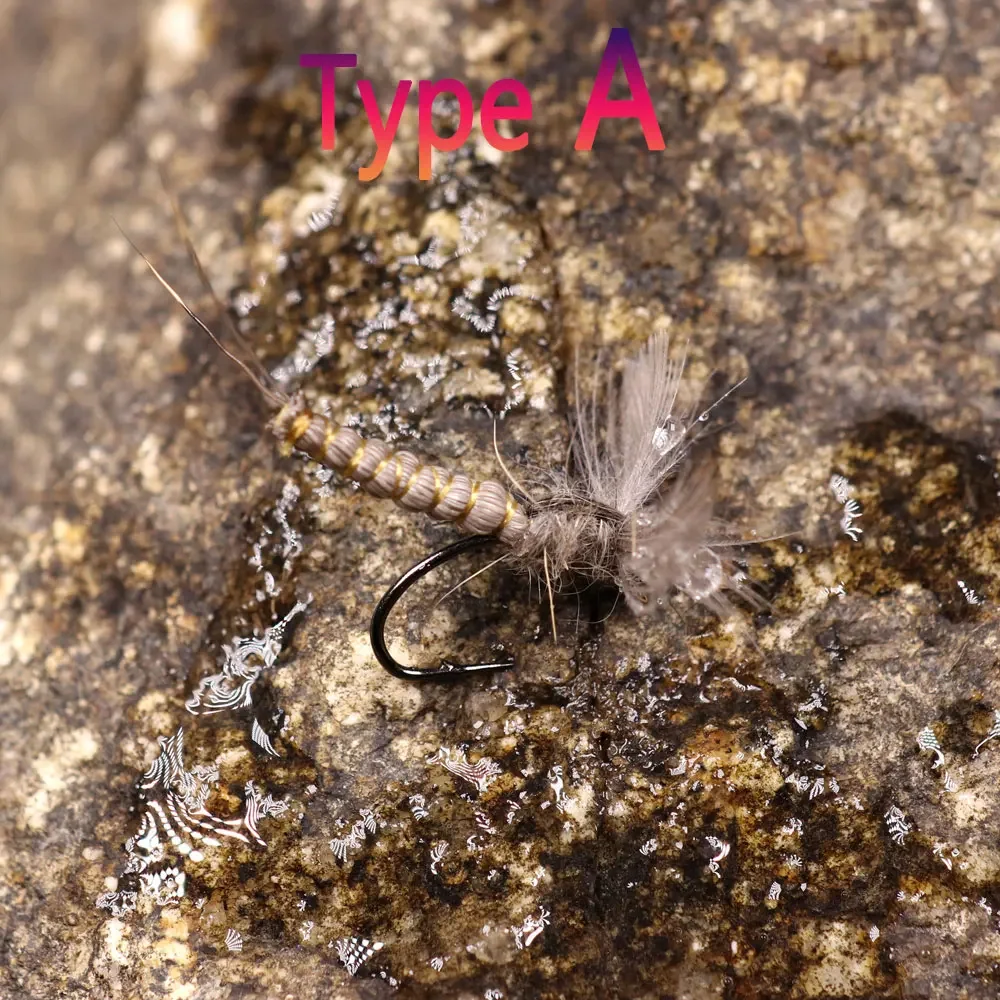 Bimoo Mosca Seca CDC Mayfly Trucha - Imitación realista de pesca - imagen 3