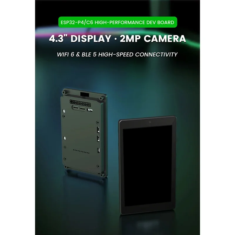 B49C ESP32 P4 Development Board ESP32-C6 Chip 4.3" 800X480 IPS Screen Support Wifi6 BT5 Display Onboard With Enclosure