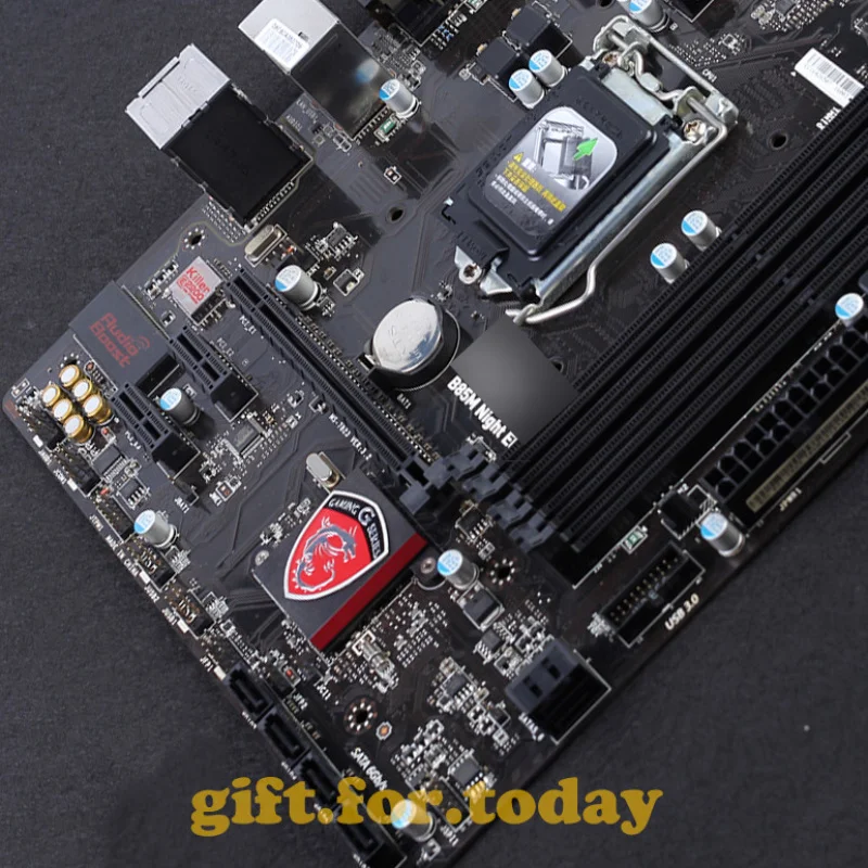 Original para msi b85m night elf intel b85 placa-mãe lga 1150 ddr3