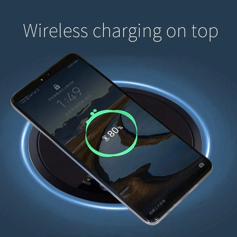 Office Use  Pop Up Desk Outlet Touch Open Power Tabletop Socket with USB Type A and Type C Sockets