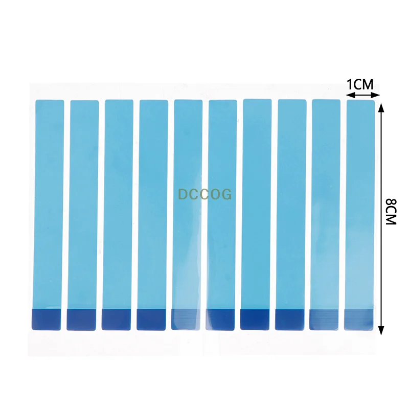 10Pcs To Pull Trackless Tape Strip Double-sided Tape Mobile Phone Universal Battery Stick Battery Adhesive Sticker Easy