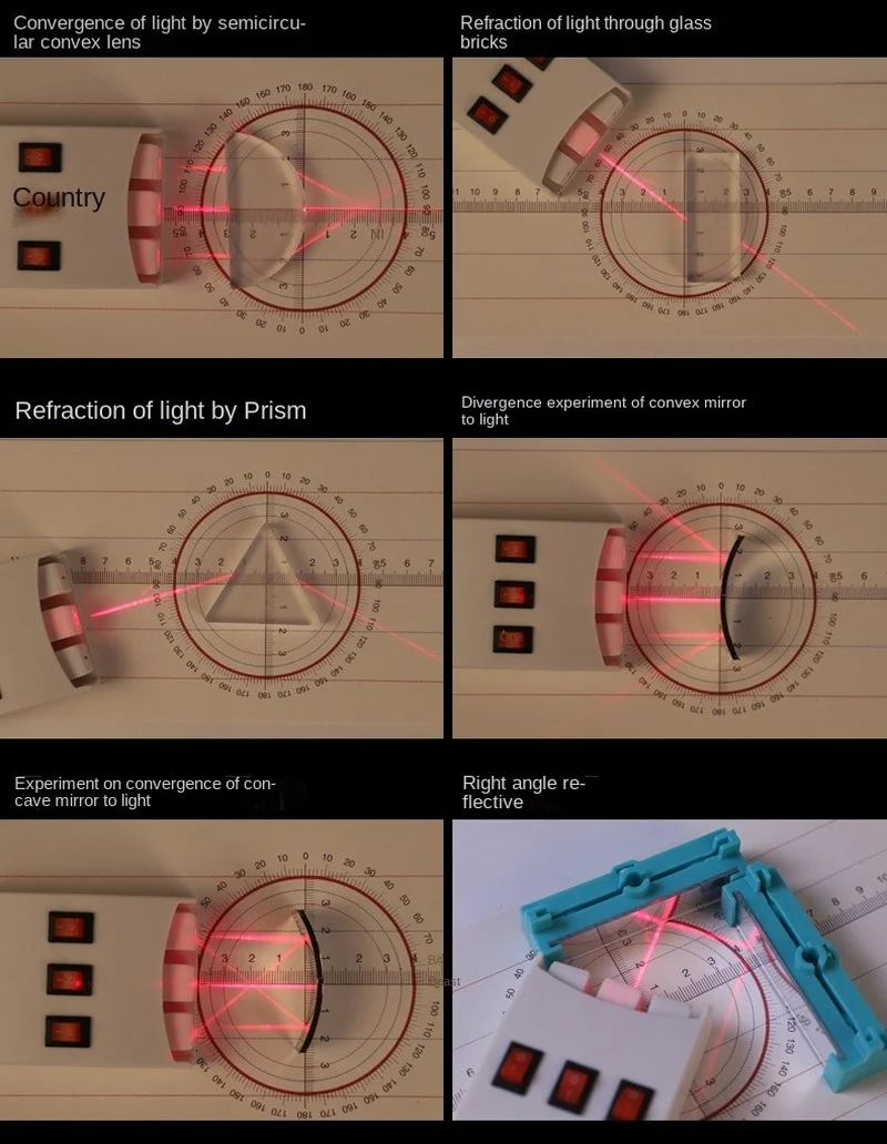 Optical physics experiment equipment mechanics acoustics electromagnetism experiment box circuit experiment box