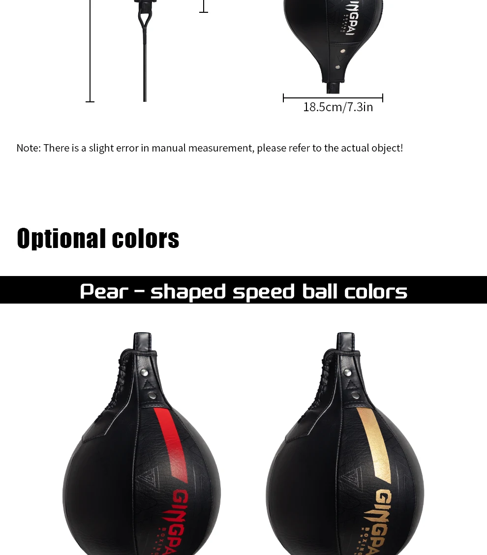 Hohe Qualität Kampf Boxen Training Boxsack Fitness Muay Thai Reaktion Geschwindigkeit Ball Birne Aufblasbare Boxsack Ausrüstung – Detail 8