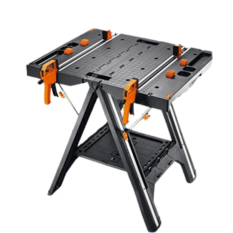 Portable Woodworking Table Sawing Machine Multi-Function Folding DIY Workbench Suitable For Home Furnishings/Professional Work 