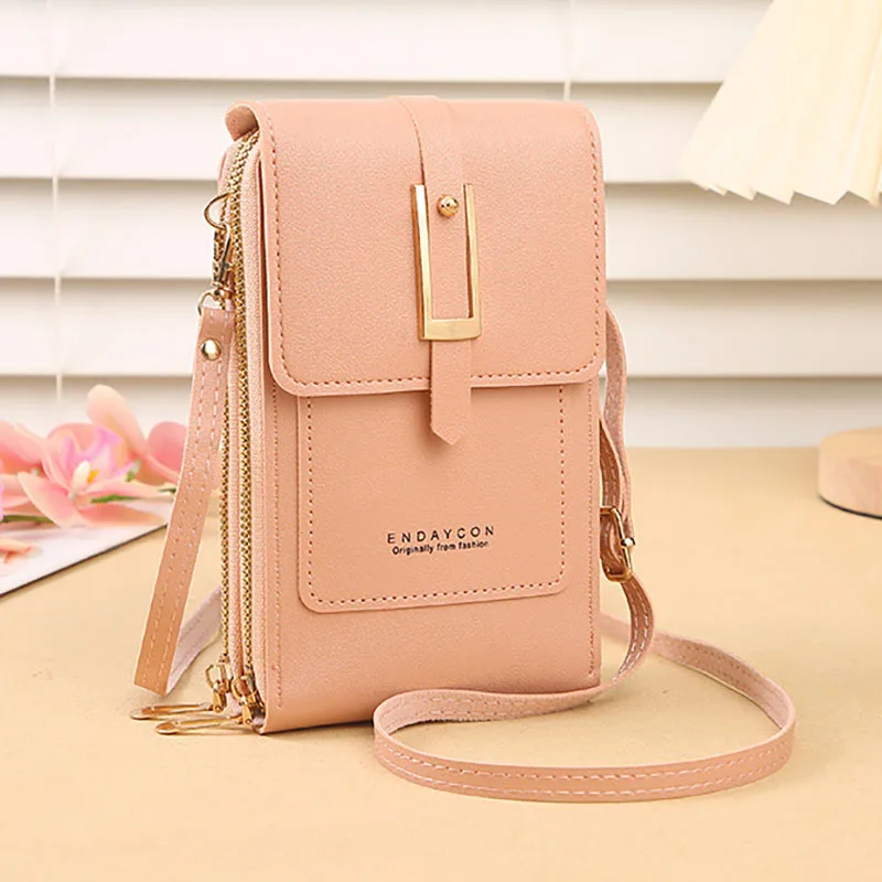 

Charming Women Mobile Phone Bag shoulder Bag Multifunctional Phone Storage Case Large Capacity Dating Touch Screen Phone Bag