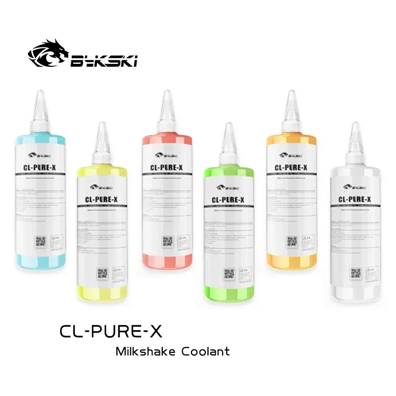 Bykski 500ML Computer Coolant Milkshake Anti-corrosion Thermal Liquid For PC Water Cooling System / Pink White Orange CL-PURE-X