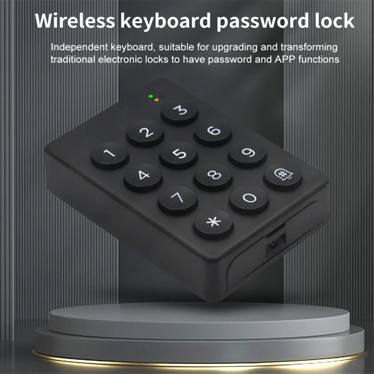 

(A32M) Wireless Keypad Digit Code Bluetooth App Unlock for TTlock App Smart Code Things Electronic Intelligent Locks