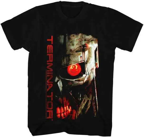 

The Terminator 80's Movie Terminator Evil Red Eye Men's T Shirt