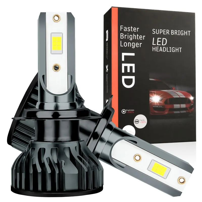 H7 Led H4 H1 h8 H11 HB4 HB3 9005 9006 9012 hir2 led lamp canbus Headlight Bulbs Car Fog light Motorcycle headlight 12V 6000K 55w