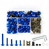 Para YAMAHA TENERE 700 MT07 MT 07 TMAX 500 TMAX 560 FZ6 XMAX MT 09 MT03 177 Uds tornillos de carenado de motocicleta Kit completo de tuercas