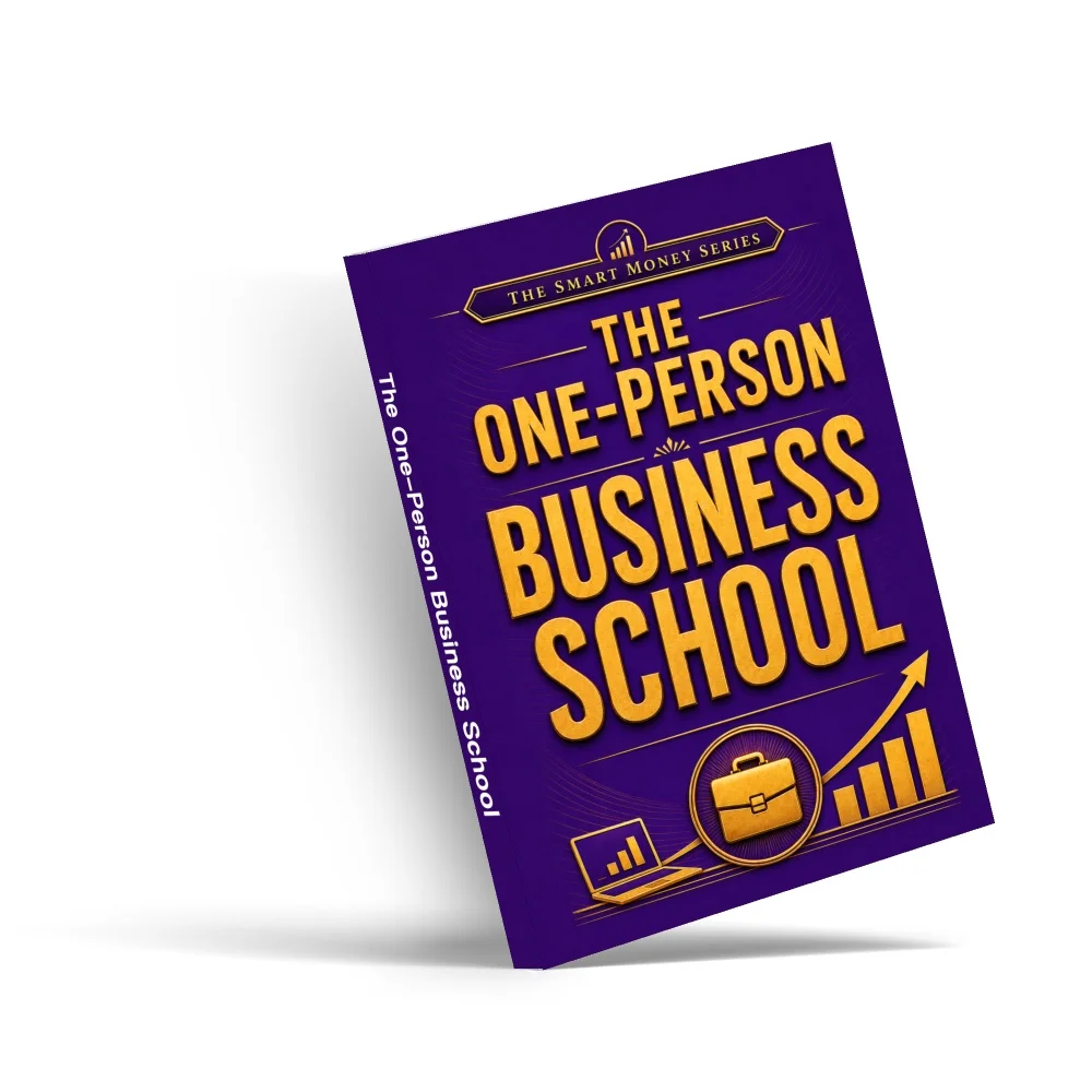 The Smart Money Series One-Person Business School, Solo Entrepreneurship, Small Business Strategy, Business Planning