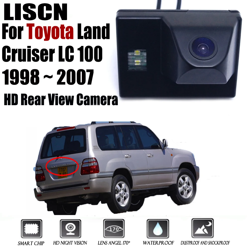 

Car Backup Parking Camera For Toyota Land Cruiser LC 100 LC100 1998 ~ 2007 Rear View Reverse Reverse Camera / Integrated