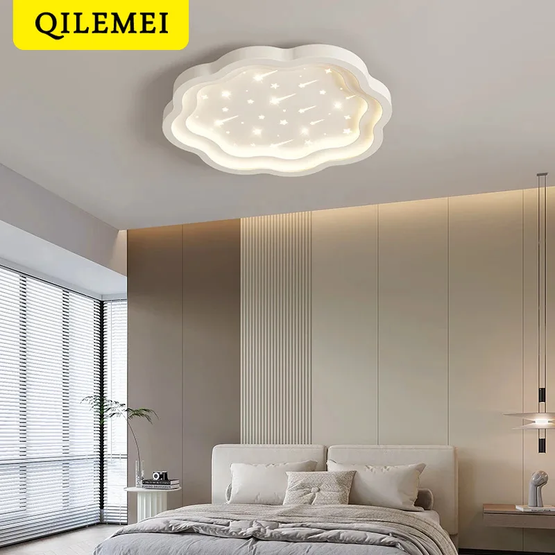 Bedroom Creative Ceiling Light Minimalist Modern Star Design Living Room Children’s Room Hall Light Home Ceiling Light Fixtures