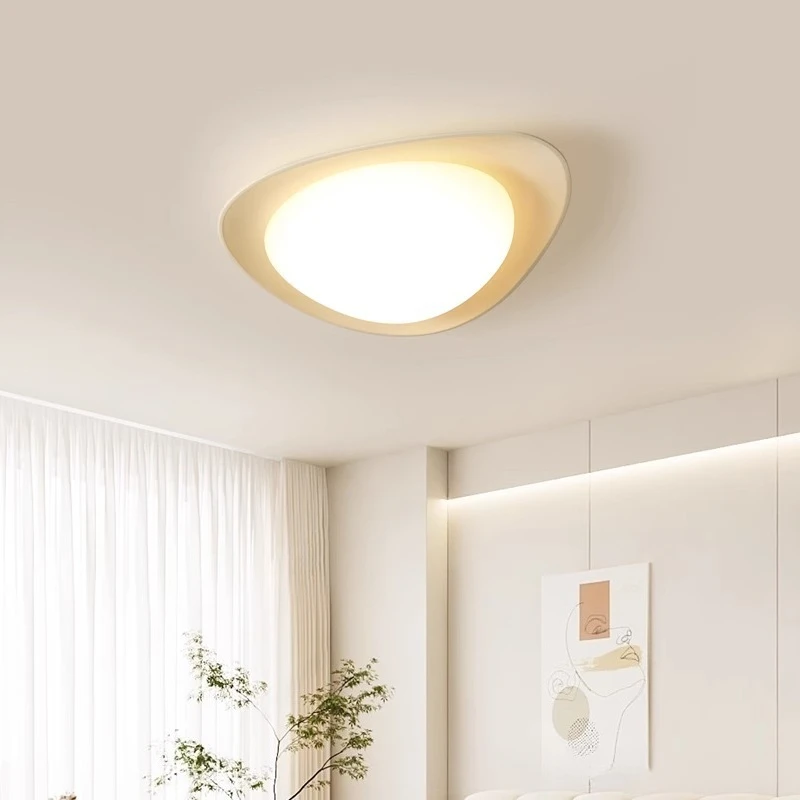 Full spectrum eye protection pebble cream wind bedroom ceiling light master creative children's room eye protection light