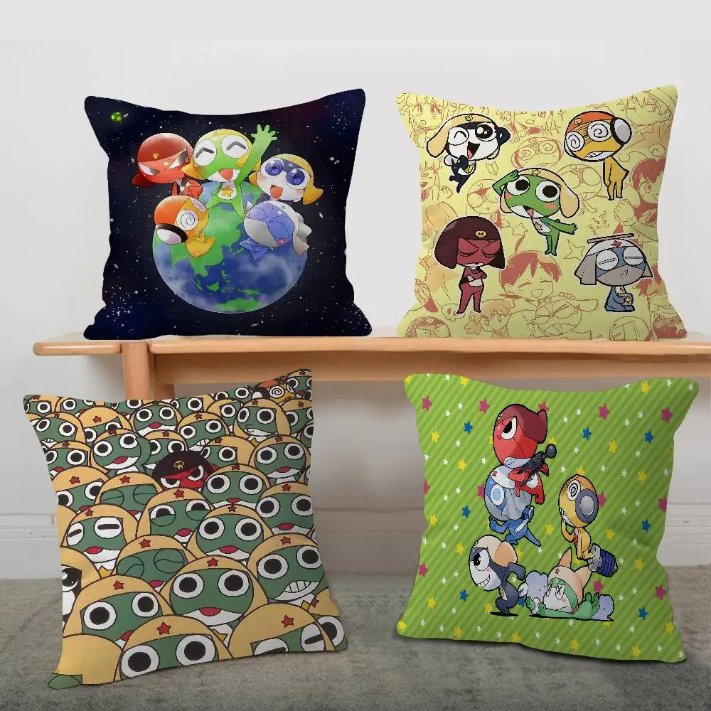 Hot Gunsou Keroro frog pillow cover sofa cushion cover home room decoration children gift
