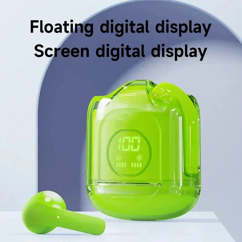 XT65 TWS سماعة أذن لاسلكية تعمل باللمس للحد من الضوضاء Bluetooth5.3 سماعة أذن باس طويلة الاستعداد مع ميكروفون لنظام Android IOS #4