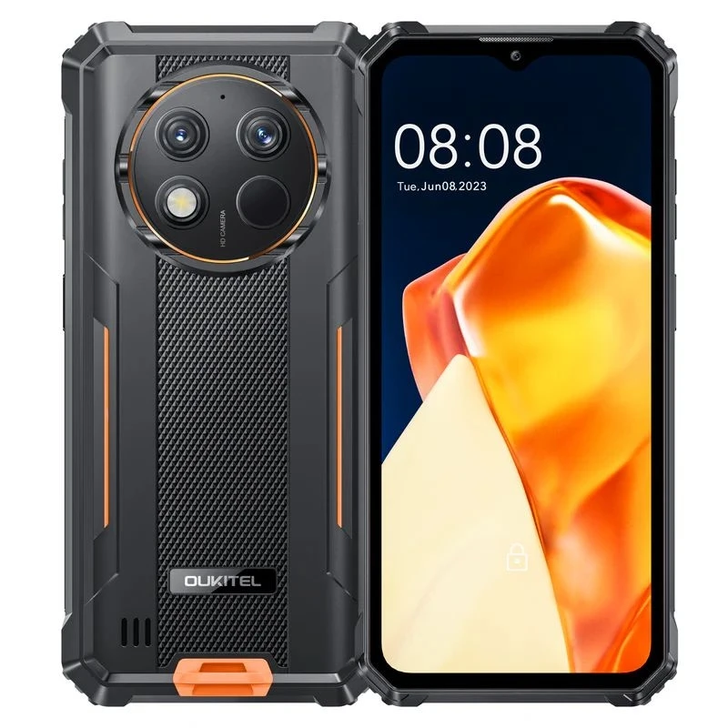 Oukitel G1 Rugged Phone 6GB+256GB IP68/IP69K 10600mAh 48MP Camera 6.52'' Unisoc T606 Octa-core NFC OTG 4G Smartphone