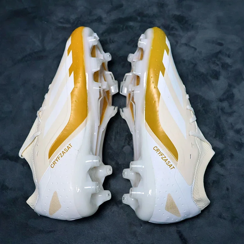 Mens Soccer Shoes Non-Slip Outdoor Turf Soccer Cleats for Kids TF/FG Training Football Boots Chuteira Campo 35-45