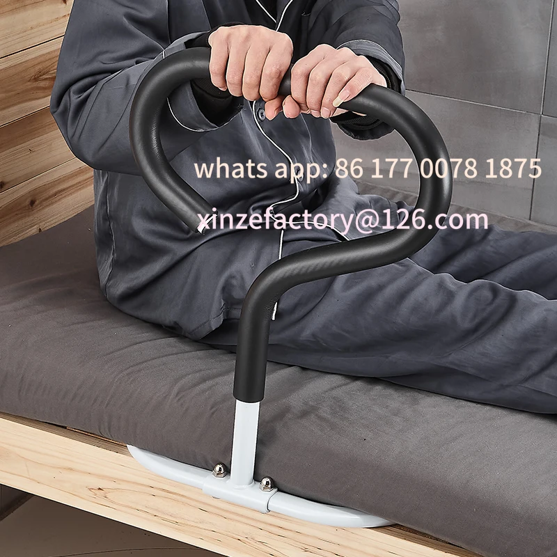 

Настраиваемые овальные поручни для кровати для пожилых людей, безопасные поручни для кровати, прикроватные перила, перила для предотвращения падения, подлокотник