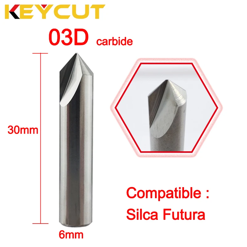 

SILCA Futura Milling Cutter 03D 03DW 82° Dimple Cutter Fits ILCO Silca Futura Auto and Pro Key Machine Aftermarket