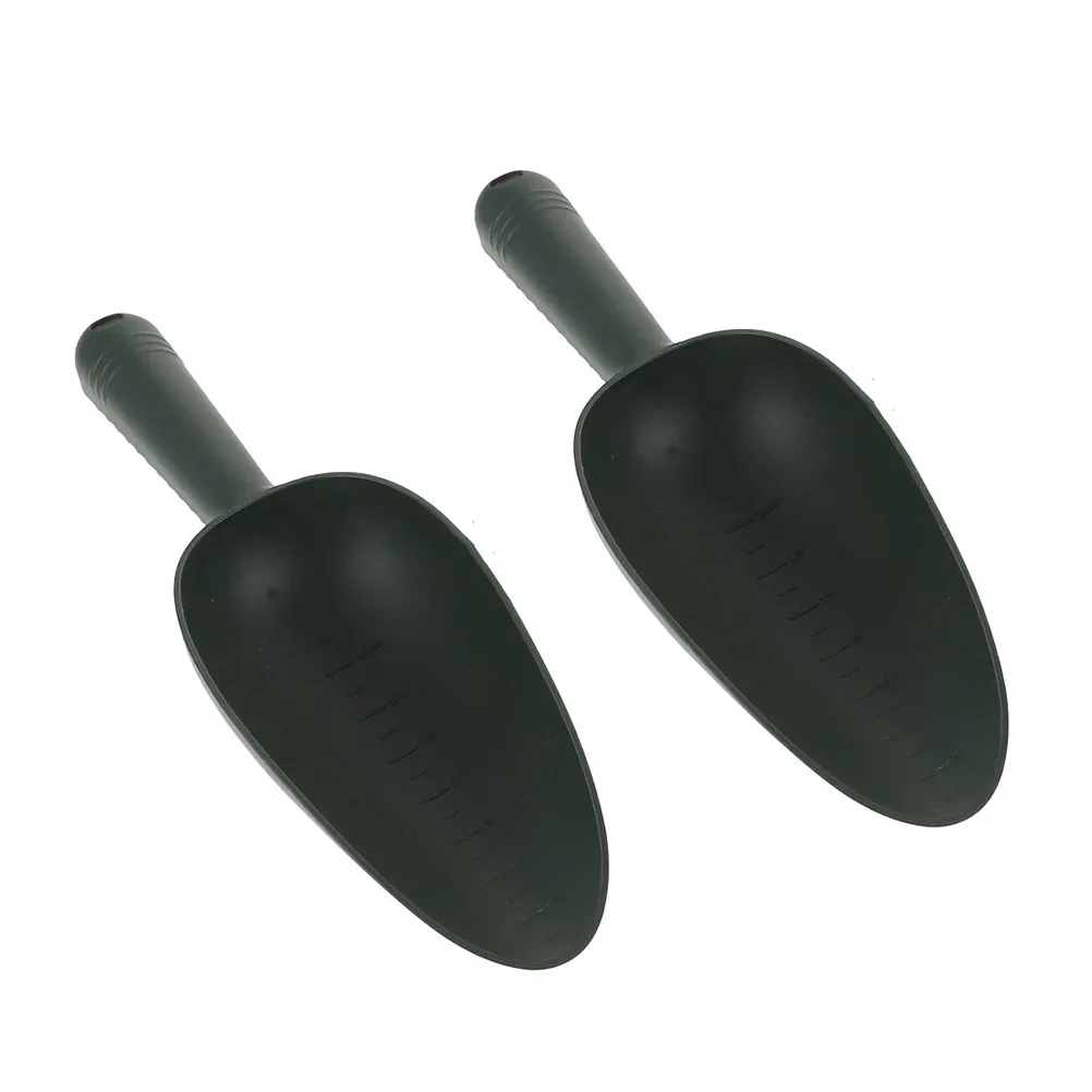 2Pcs Multifunctional Plastic Soil Shovel Scaled Design Smooth Edge Light Portable Garden Shovel for Flower Vegetable Seedling