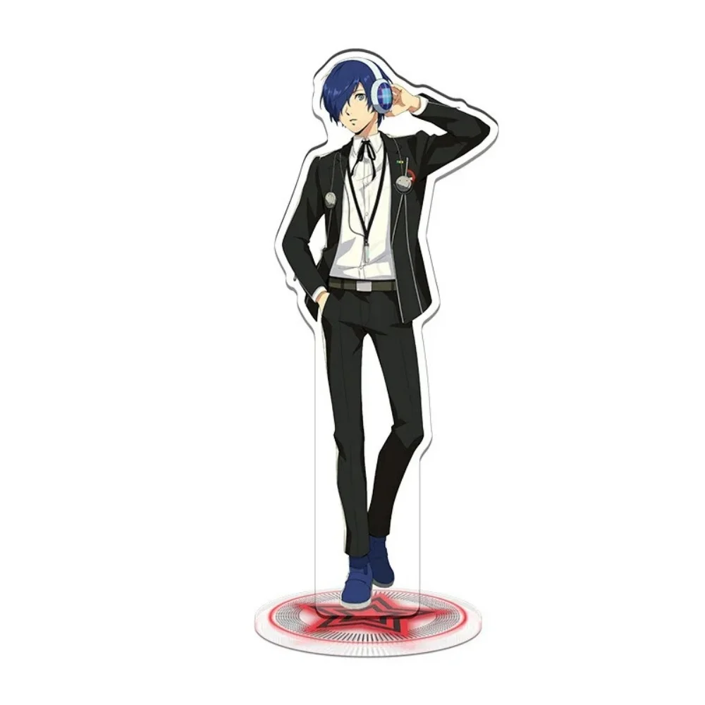 Anime Persona 5 Ryuji Sakamoto Yusuke Kitagawa Joker15CM Acrylic Stand Keychain Cosplay Character Model Desk Decor Collect Gifts