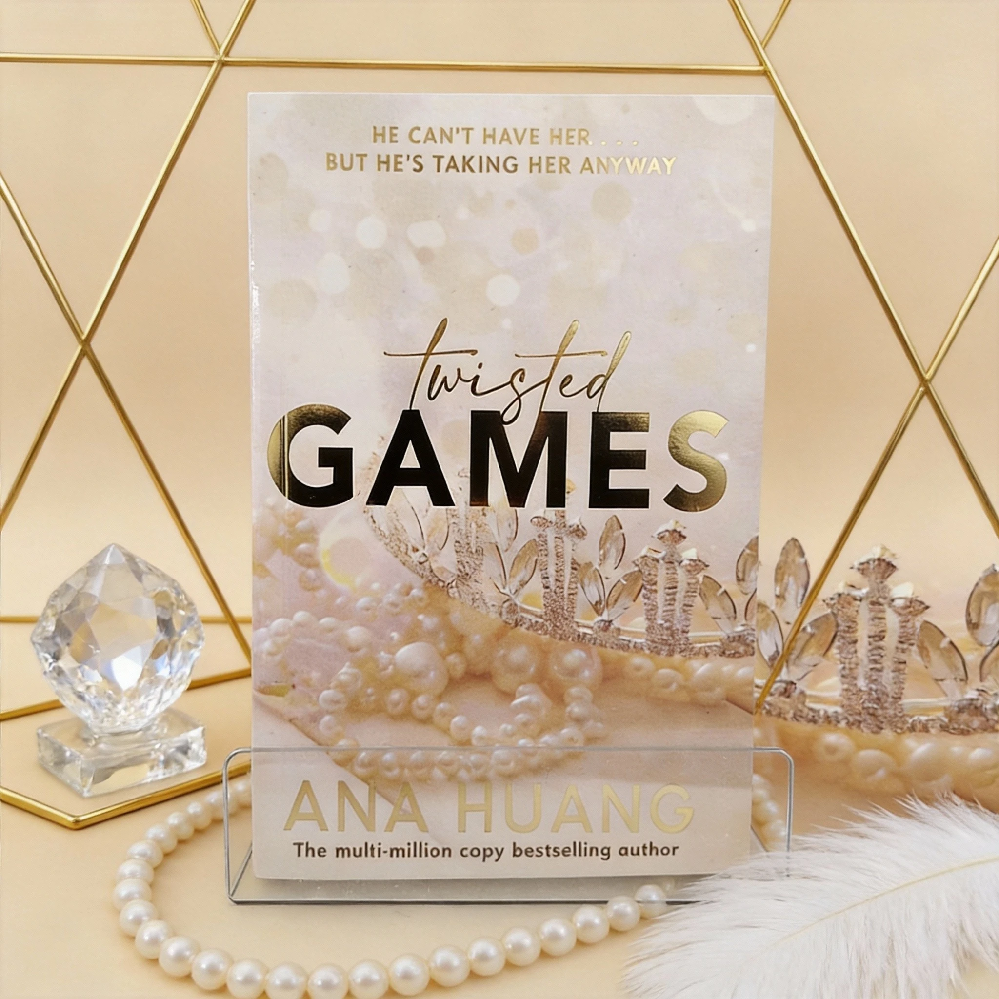 

Twisted Games By Ana Huang - Contemporary Romance Fiction Book with Royal & Power-Themed Love Story for Romance Readers
