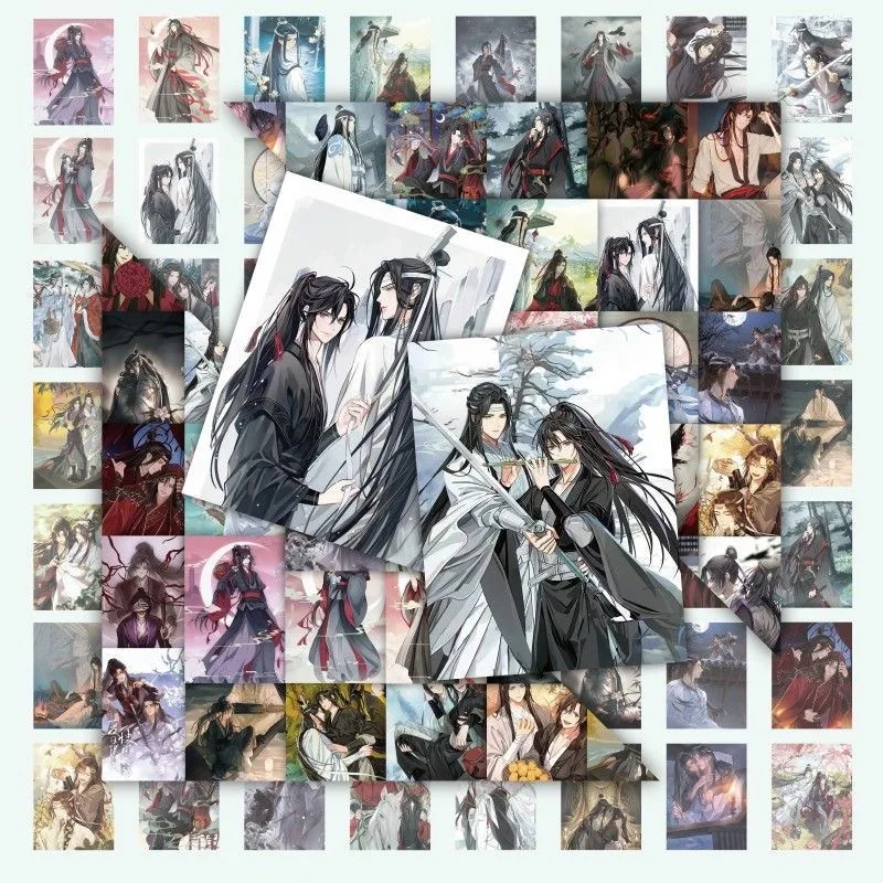 Sunsyea Mo Dao Zu Shi MDZS Merch Collection Stickers 70 Pieces Wei Wuxian Lan Wangji