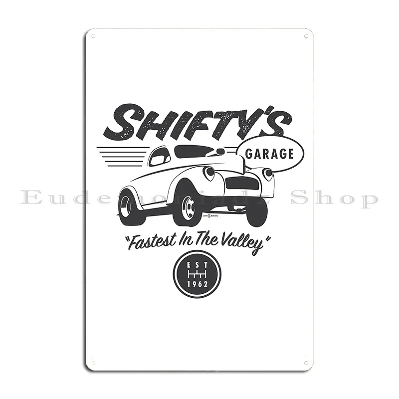 Garage Logo Featuring Willys Gasser Metal Plaque Poster Rusty Garage Living Room Designs Club Bar Tin Sign Poster